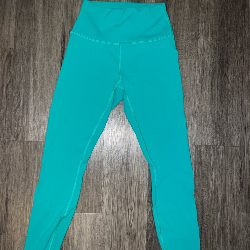 Lululemon Athletica Turquoise Leggings